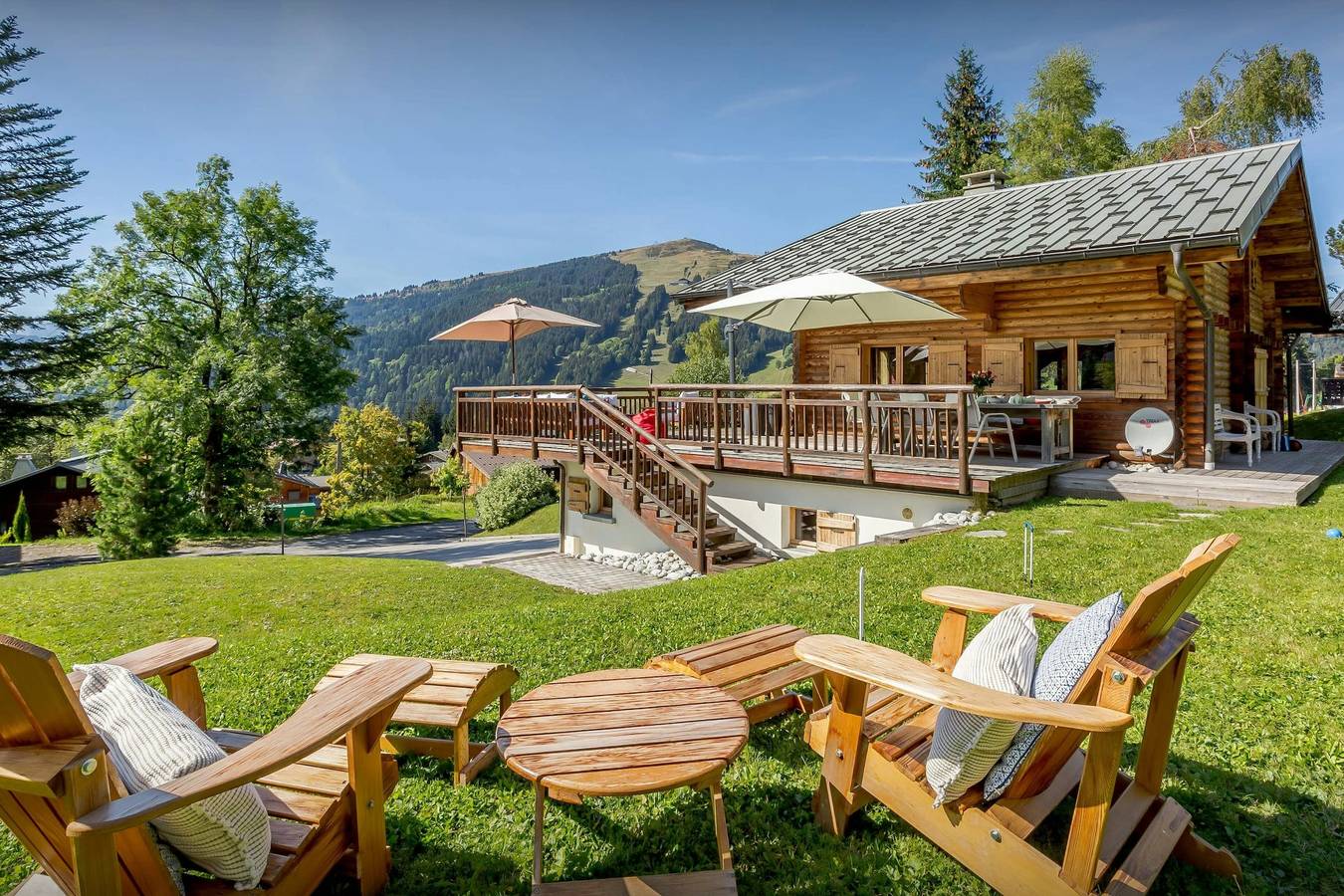 Les Gets ski chalet for 8 with hot tub, sauna and garden - Ovo Network in Les Gets, Les Portes du Soleil