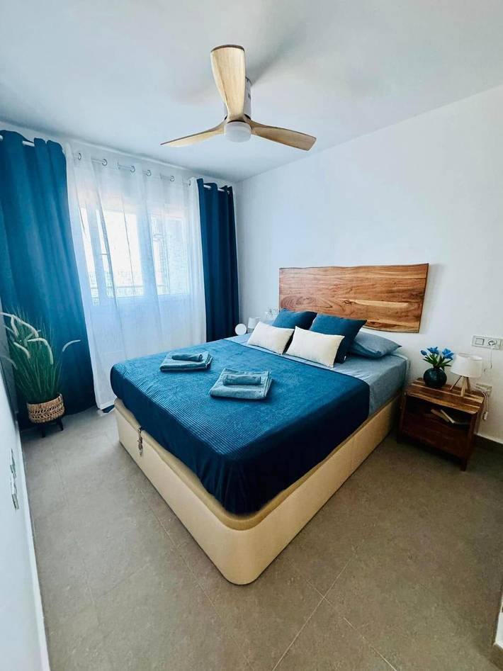 Entire apartment, Apartment 'Encanto Del Mar La Manga, Sea View' with Sea View, Wi-Fi and Air Conditioning in Playa del final de la manga (La Manga), San Javier
