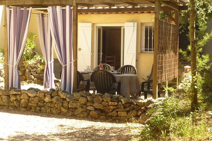 Appartement de vacances pour 5 personnes, avec jardin et terrasse