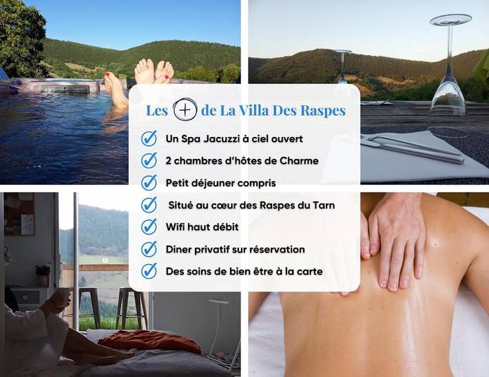 Chambre d’hôte pour 2 personnes, avec jardin et vue à Viala-du-Tarn - 2