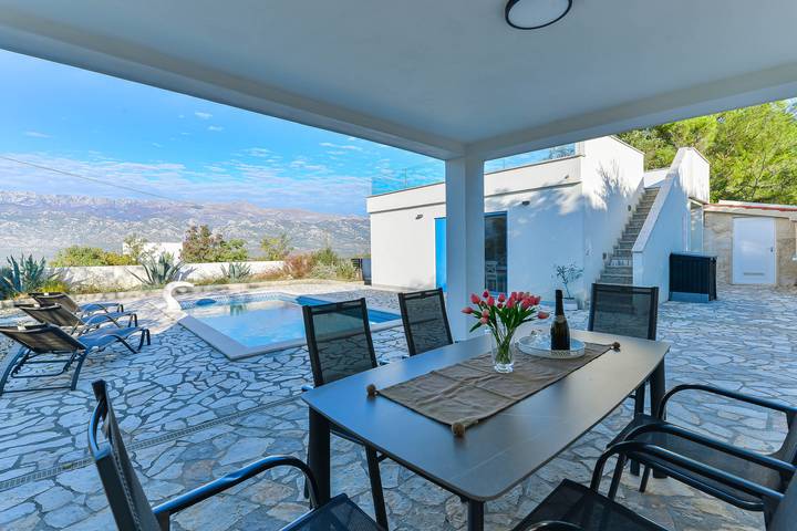 Villa für 4 Personen, mit Terrasse und Garten sowie Meerblick in Zadar - 3