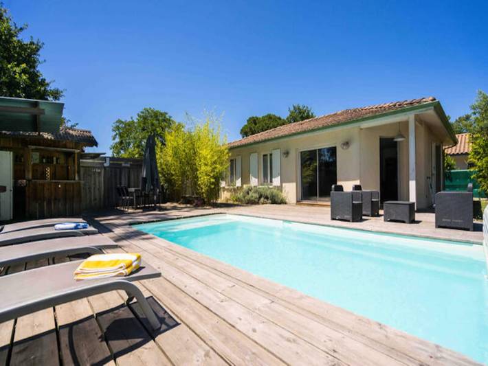 Appartement de vacances pour 6 personnes, avec jardin, adapté aux familles à Gujan-Mestras