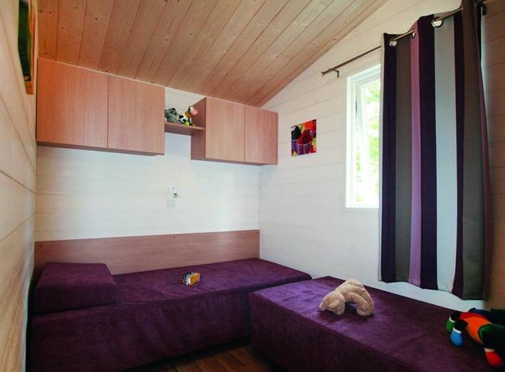 Mobil home pour 6 personnes, avec vue et jardin, animaux acceptés à Le Perrier - 3