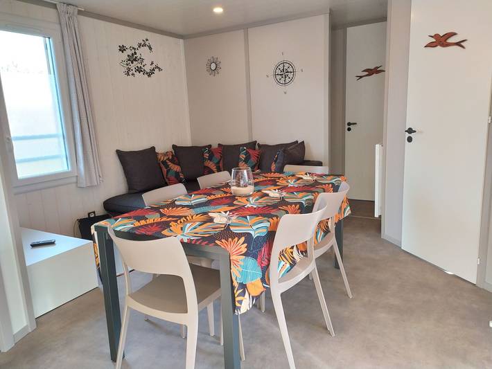 Chalet pour 6 personnes, avec jardin ainsi que terrasse et piscine dans les Landes - 2