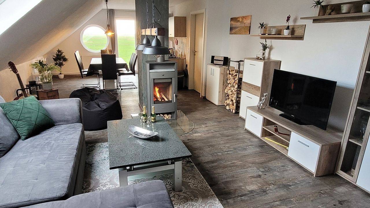 Ganze Ferienwohnung, Ferienwohnung für 5 Personen (100 m²) in Wangerland in Wiarden, Wangerland