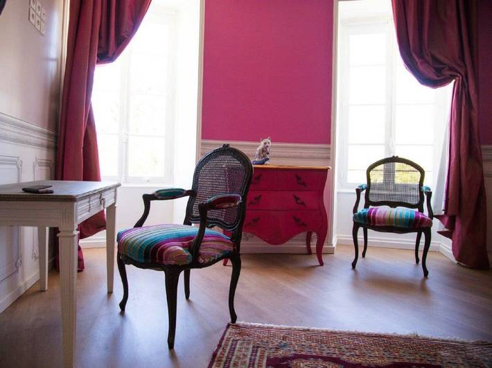 Location de vacances pour 4 personnes, avec terrasse ainsi que jardin et vue, animaux acceptés à Azay-le-Rideau - 3