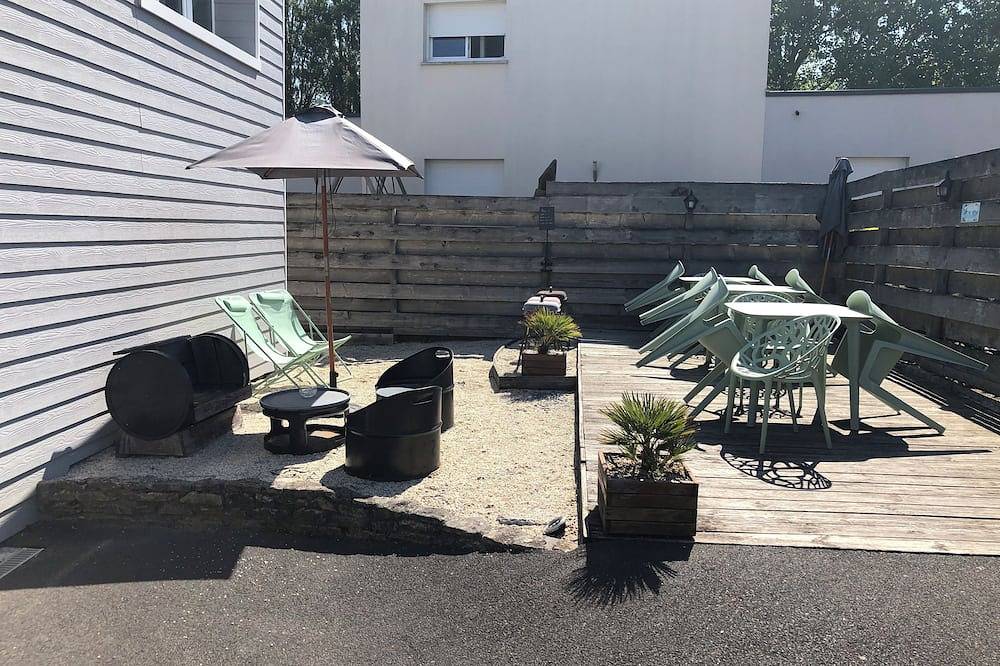 Quai sud Gîte 2/4 P. Accessible Prm 100m from beach in Ver-sur-Mer, Côte de Nacre