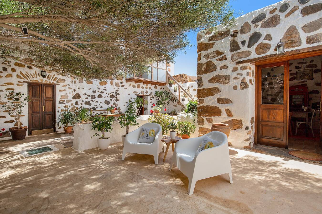 Vakantiehuis 'La Casa de Petrita' met Bergzicht, Tuin & Wifi in Pájara, Fuerteventura