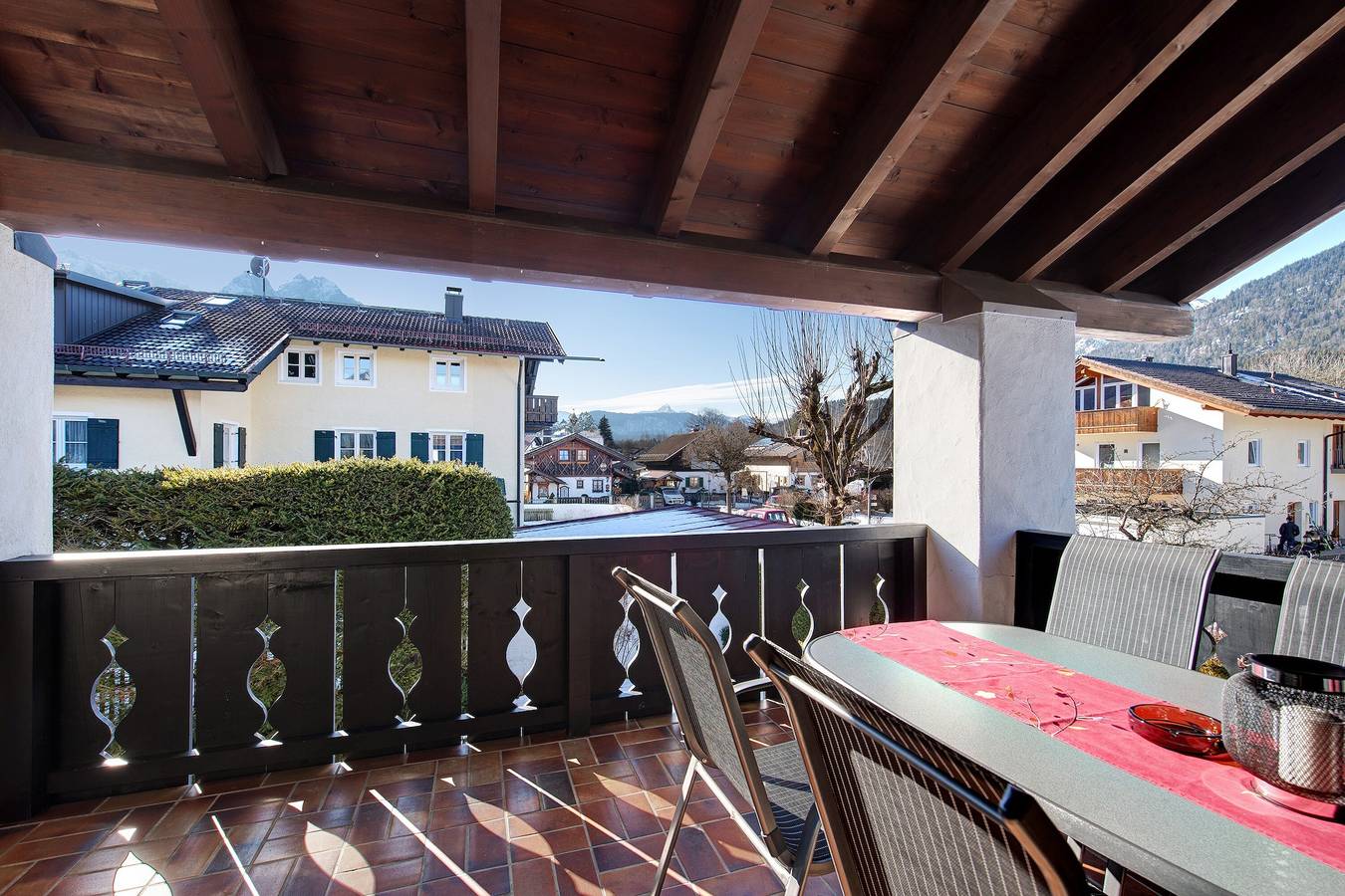 Hel lägenhet, Lägenhet för 2 Personer med balkong in Garmisch-Partenkirchen, De Bayerska Alperna