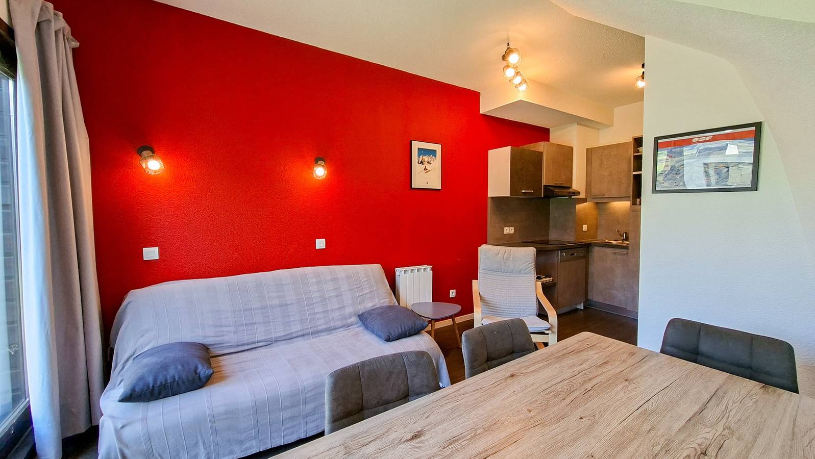 Ganze Ferienwohnung, Comfortable apartment · Direct access to the slopes · Pool · Spa · Parking lot - Fl in Flaine, Arâches-la-Frasse