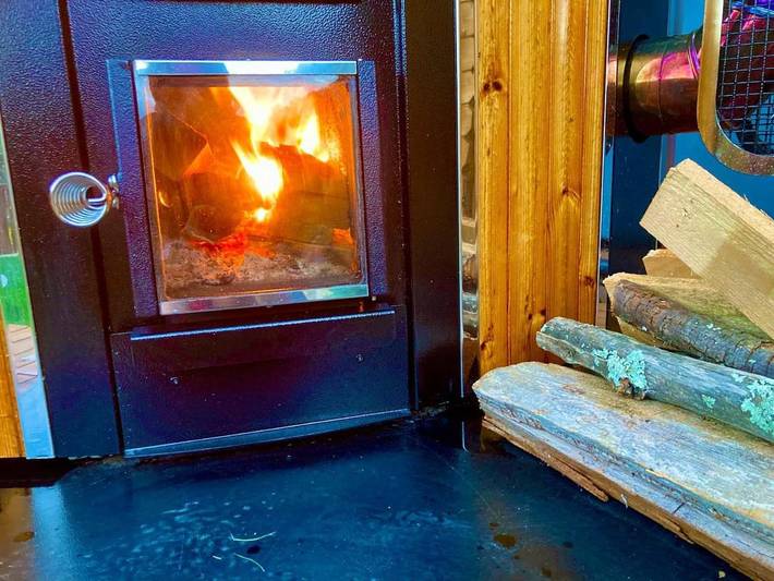 Tente pour 2 personnes, avec terrasse et vue ainsi que jardin et sauna en Ardèche - 3