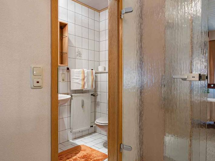 Gästehaus Arnold - Doppelzimmer Schloßleite in Pottenstein, Frankenalb