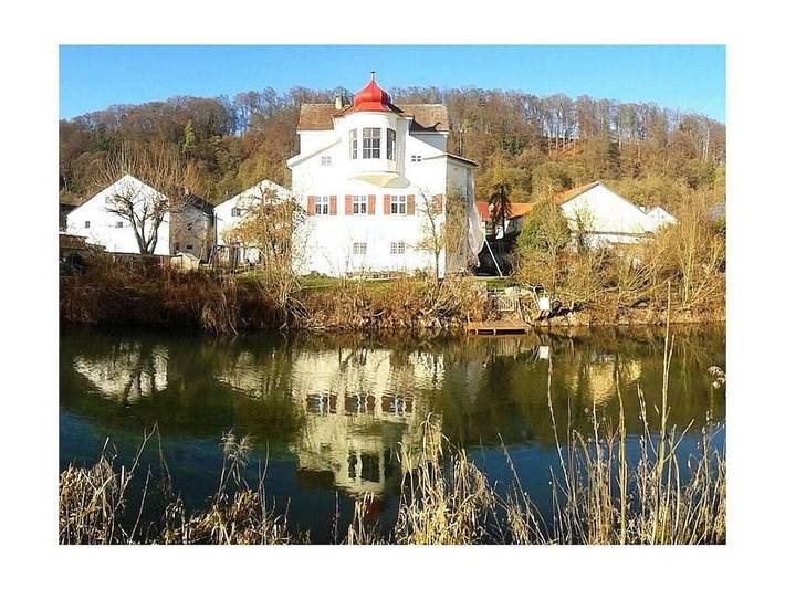 Ferienhaus für 30 Personen, mit Balkon und Terrasse sowie Garten und Sauna in Walting