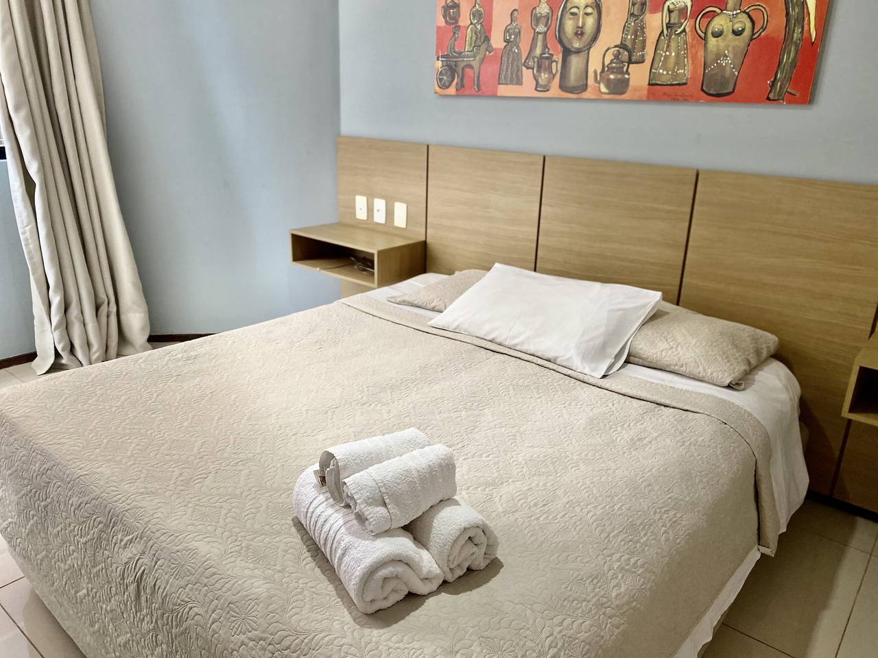 Geheel appartement, Vakantieappartement voor 5 personen met tuin in Cabo Branco, João Pessoa (gemeente)