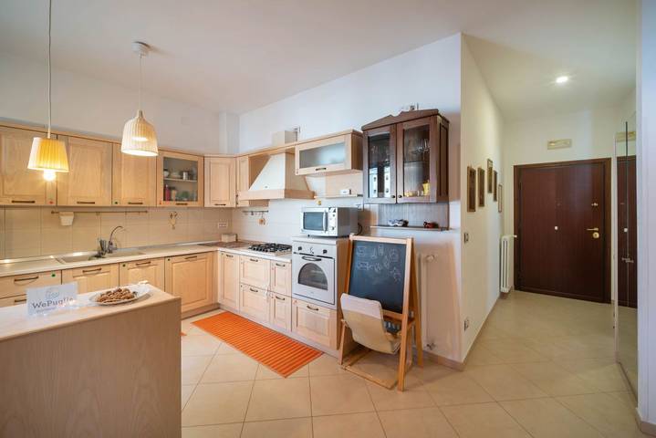 Apartamento entero, Apartamento de vacaciones para 5 personas con balcón/terraza in Lama Monachile (Polignano a Mare), Polignano a Mare