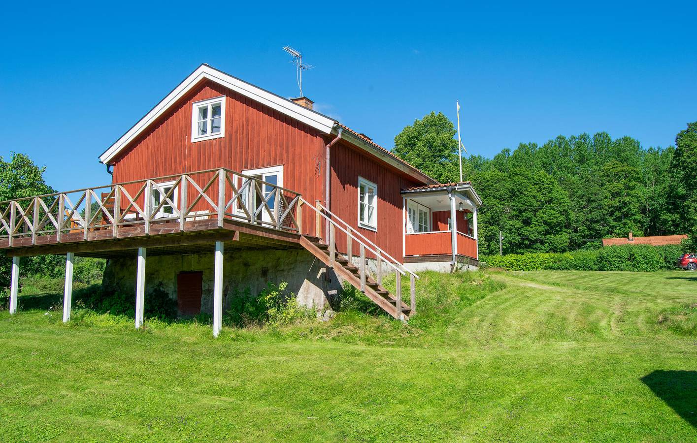 Vakantiehuis voor 6 personen met terras in Norberg, Västmanland