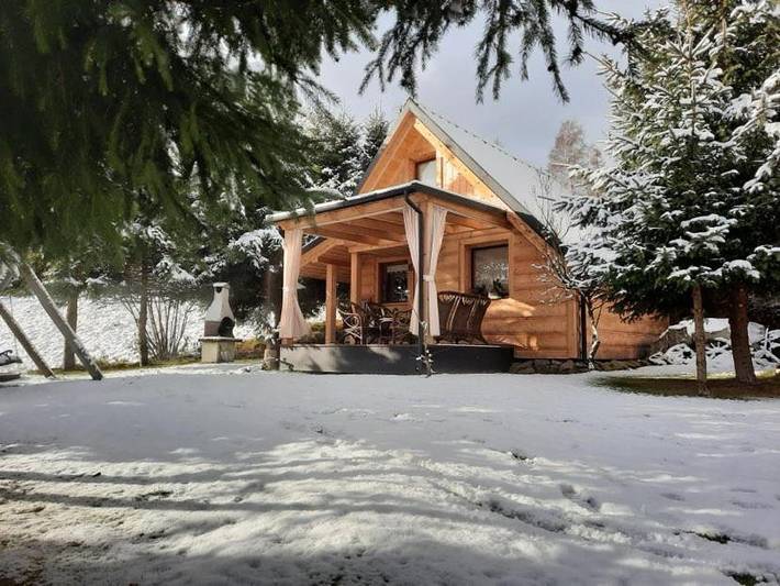 Domek letniskowy dla 4 osób, z widok i ogród, zwierzęta dozwolone w Polska