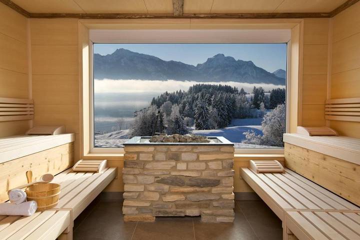 Hotel für 2 Personen, mit Garten und Sauna sowie Pool in Rieden - 2