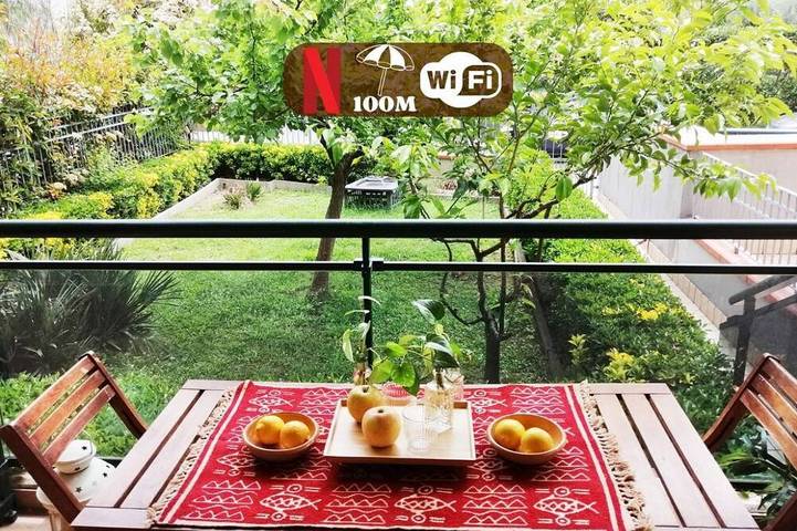 Appartement de vacances pour 4 personnes, avec balcon et jardin - 1