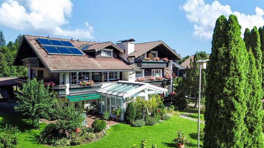 Ferienwohnung für 4 Personen, mit Garten in Obermaiselstein