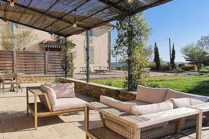 Gîte pour 4 personnes, avec Balcon et Jardin dans Maumusson-Laguian