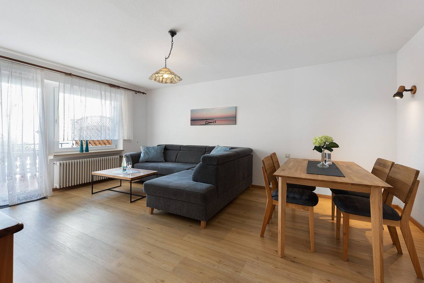 Ganze Wohnung, Ferienwohnung '1' mit privatem Garten, Balkon und Wi-Fi in Hagnau am Bodensee, Region Bodensee-Oberschwaben