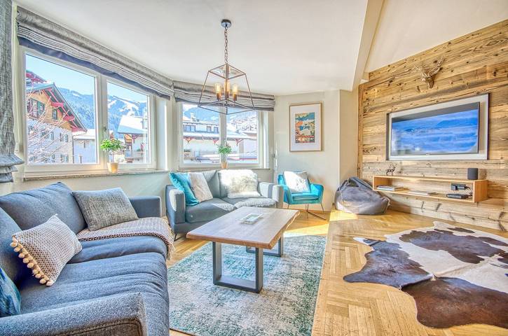 Ferienwohnung für 8 Personen, mit Balkon und Terrasse in Zell am See (Stadt)