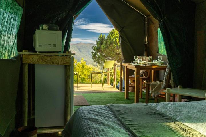 Camping para 2 personas, con piscina además de vistas y jardín en Región Norte (Portugal)