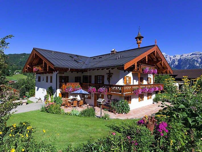 Bauernhof für 2 Personen, mit Balkon und Terrasse sowie Garten in Bischofswiesen
