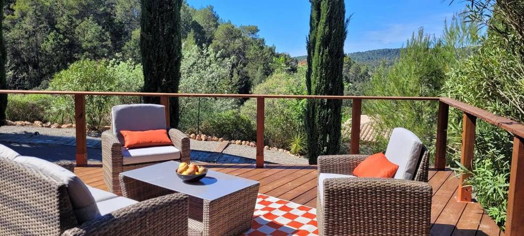 Maison d’hôte pour 6 personnes, avec piscine ainsi que jardin et vue, animaux acceptés à Vidauban - 2