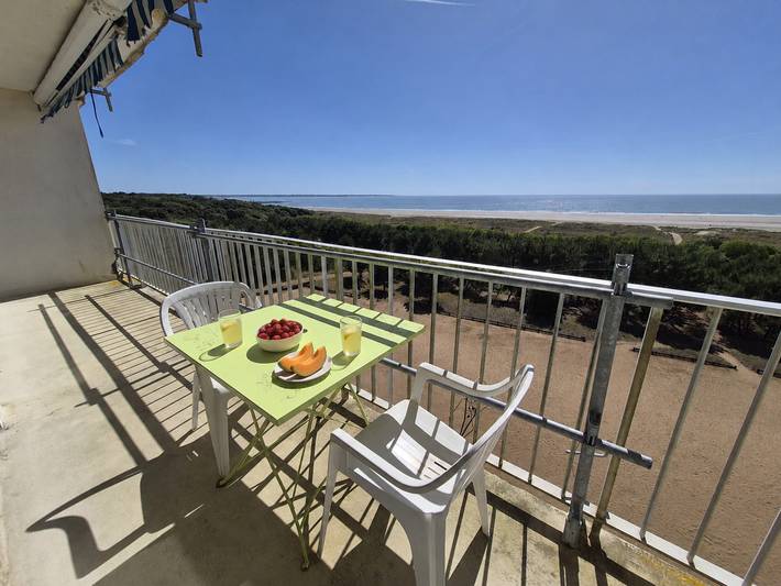 Location de vacances pour 4 personnes, avec Vue sur l’océan et Balcon à Saint-Brevin-les-Pins
