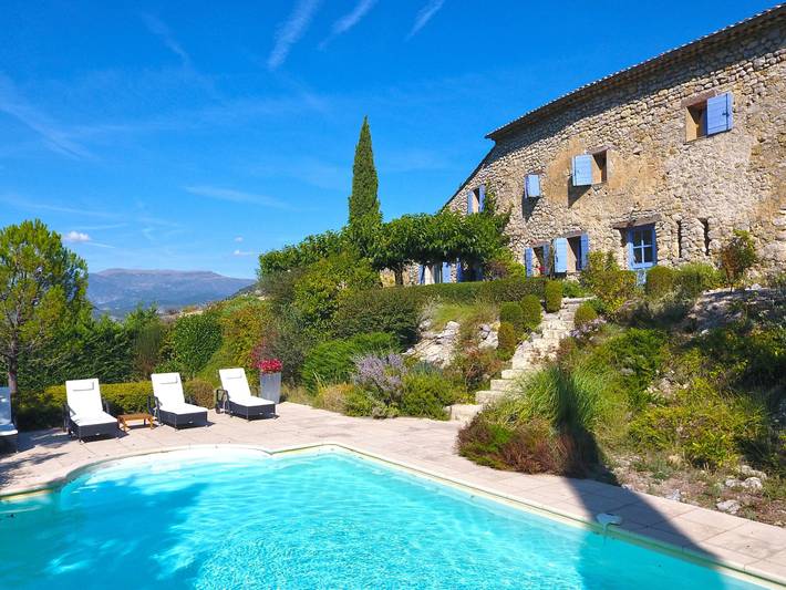 Maison de vacances pour 14 personnes, avec jardin et terrasse dans la Drôme - 2