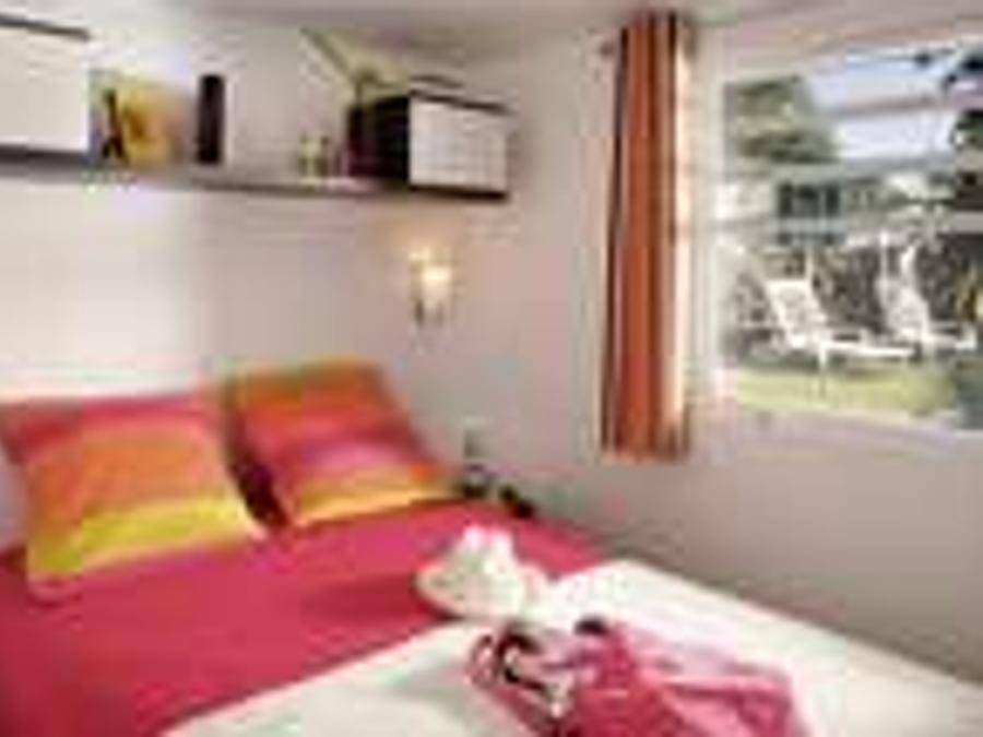 Flower Camping Le Rochelongue - Mobile home 4 persons - Mobil-home Standard 22m² - 2 bedrooms + Tv 4 pers in Cap d'Agde, Agde