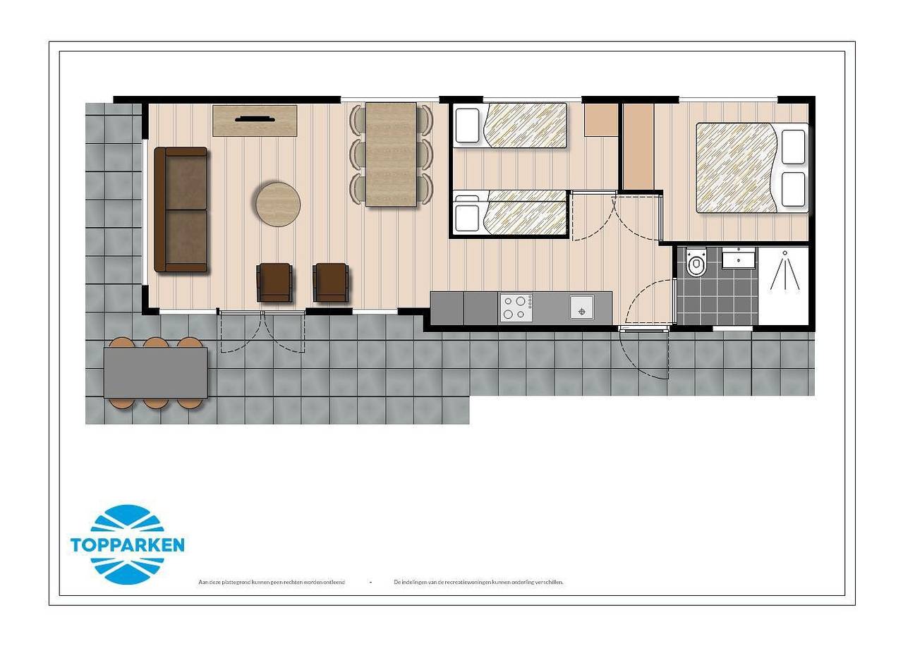Recreatiepark het Esmeer — Module 5 Personen Wellness (Spa) in Betuwe