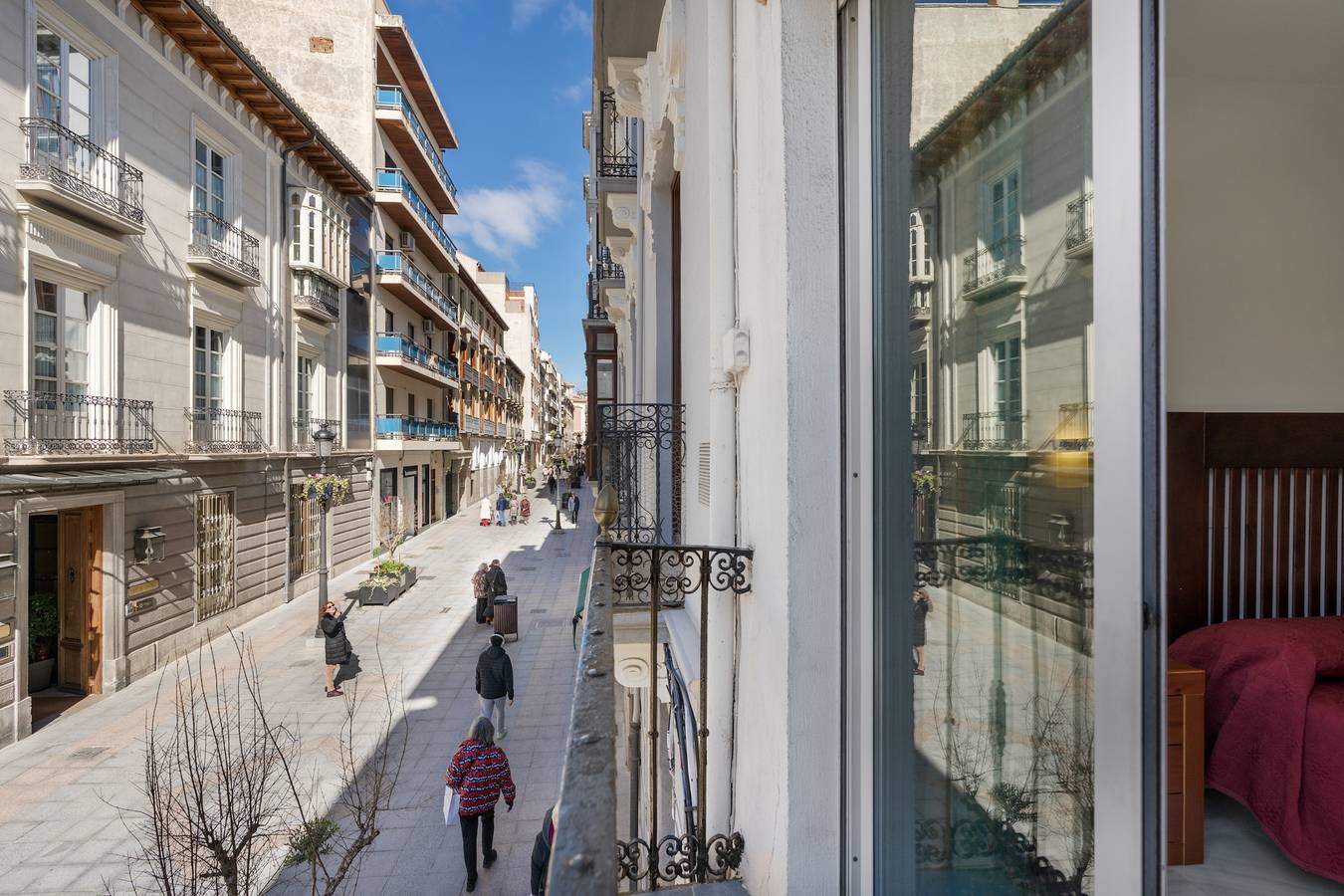 Habitación 102 con balcón, Wi-Fi y aire acondicionado in Granada, Provincia de Granada