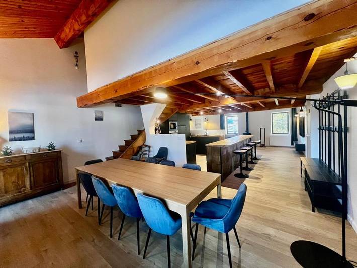 Location de vacances pour 8 personnes, avec vue ainsi que jardin et balcon à Puyvalador - 2