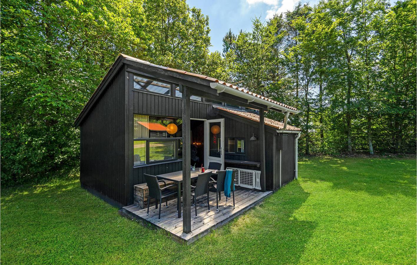 Ferienhaus für 4 Personen mit Terrasse in Ikast-Brande