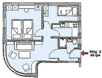 Ganze Ferienwohnung, Ferienwohnung 3 in Rantum, Sylt (Gemeinde)