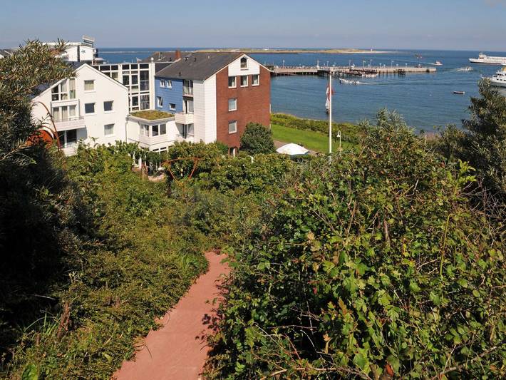 Hotel, mit Balkon und Garten sowie Seeblick auf Helgoland