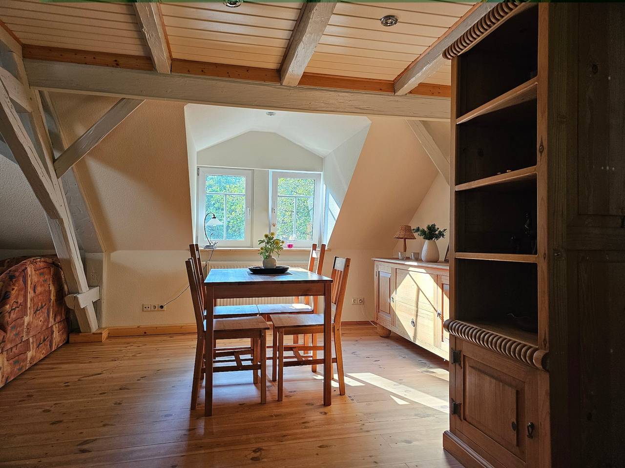 Entire apartment, Apartment "Schwarzmühle 3" with Lake View, Private Garden and Wi-Fi in Börnichen, Ore Mountains