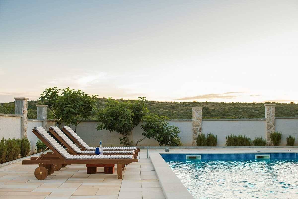 Villa für 6 Personen mit Pool in Primosten, Šibenik-Knin