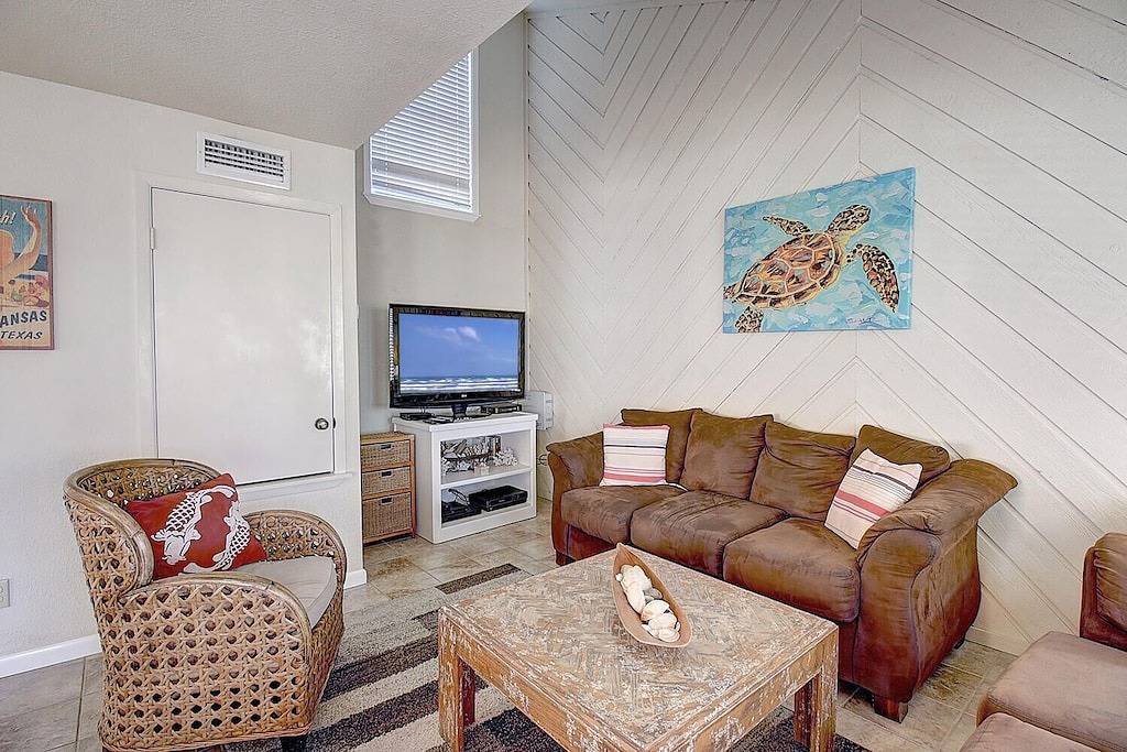 Beach Beauty ist ein Haus am Strand mit herrlichem Blick! in Corpus Christi, Mustang Island