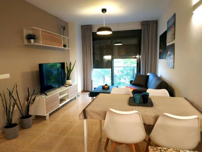 Apartamento para 4 personas, con Balcón y Vistas en La Cava