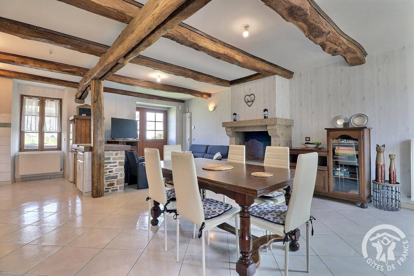 Gîte für 8 Personen mit Sauna in Saint-Georges-de-Gréhaigne, Saint-Malo und Umgebung