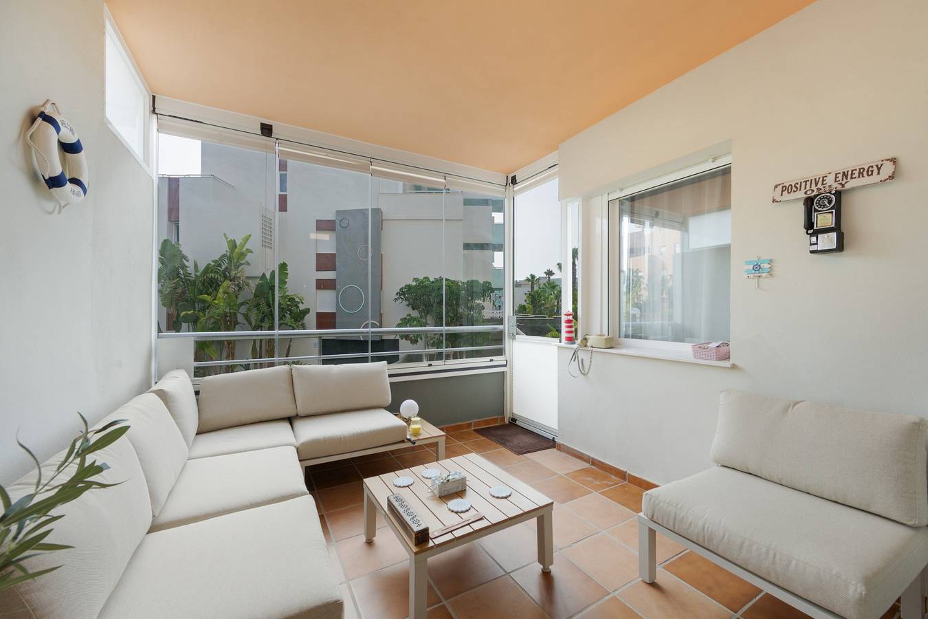 Ganze Wohnung, Premium-Familienapartment in Almerimar mit Garten- und Poolblick in Almerimar, El Ejido