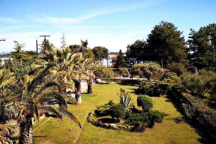 Ferienhaus für 5 Personen, mit Balkon und Terrasse sowie Garten und Ausblick