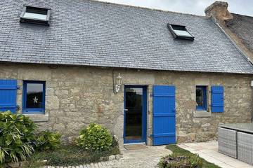 Gîte pour 6 personnes, avec terrasse et jardin, animaux acceptés dans Plage Tronoën