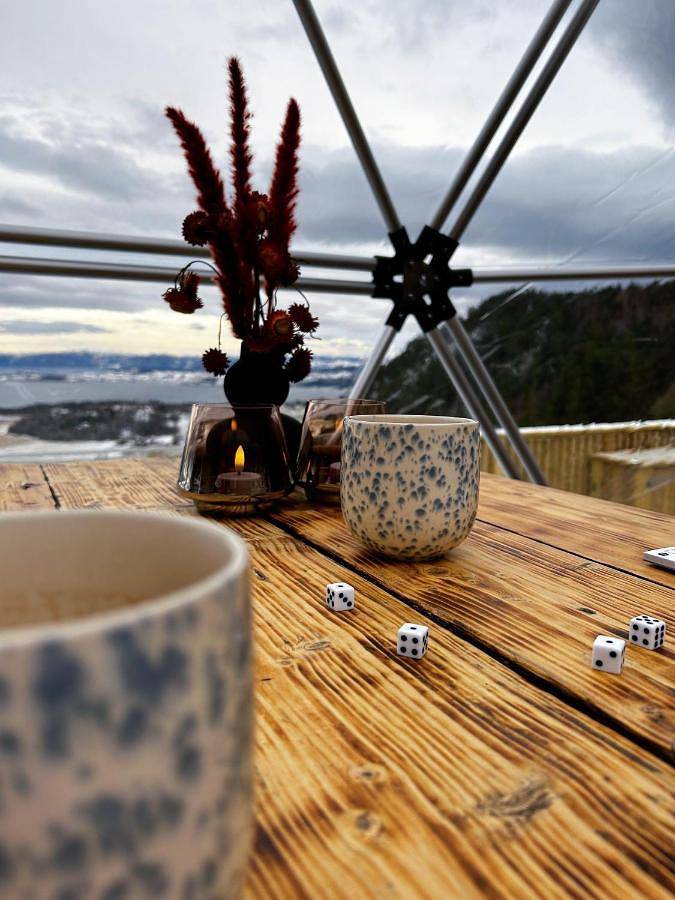 Zelt für 2 Personen, mit Terrasse und Ausblick in Tröndelag - 3