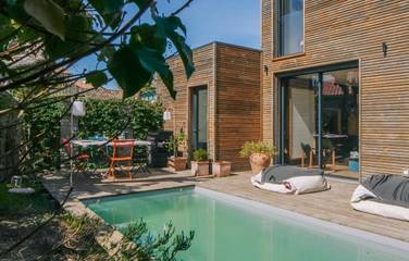 Location de vacances pour 4 personnes, avec piscine et jardin dans Golf de Chiberta