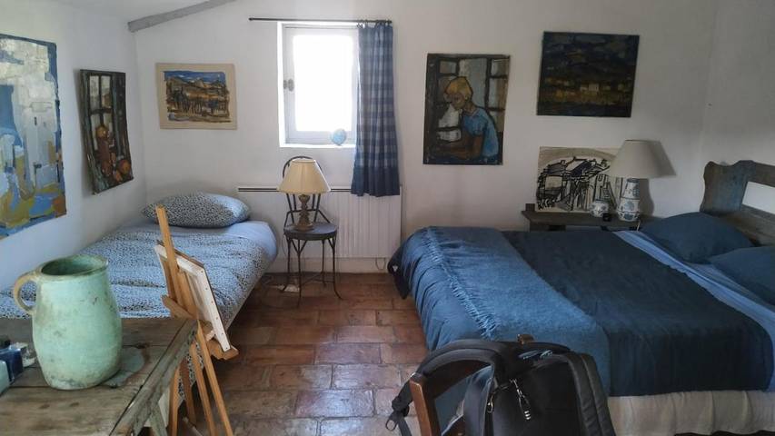 Chambre d’hôte pour 2 personnes, avec Terrasse et Jardin ainsi que Piscine et Vue à Uzès - 4